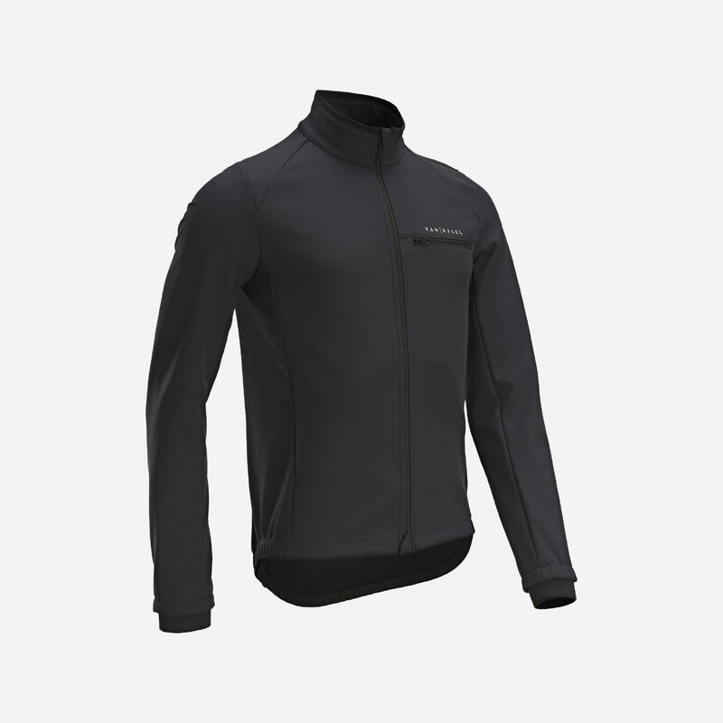 Men's Cycling Winter Jacket RC100 - Black