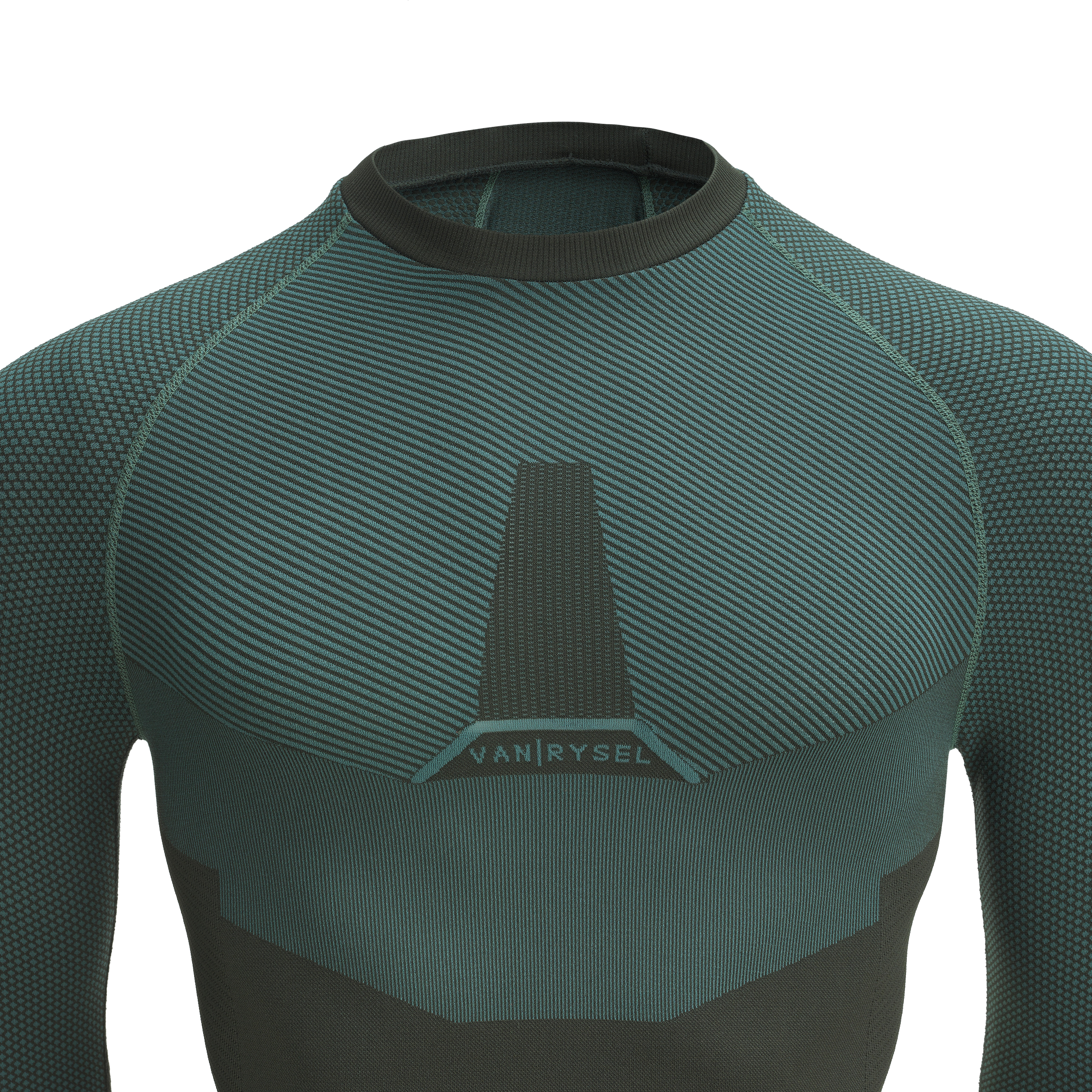 Camiseta termica de ciclismo manga larga adulto Violeta Decathlon