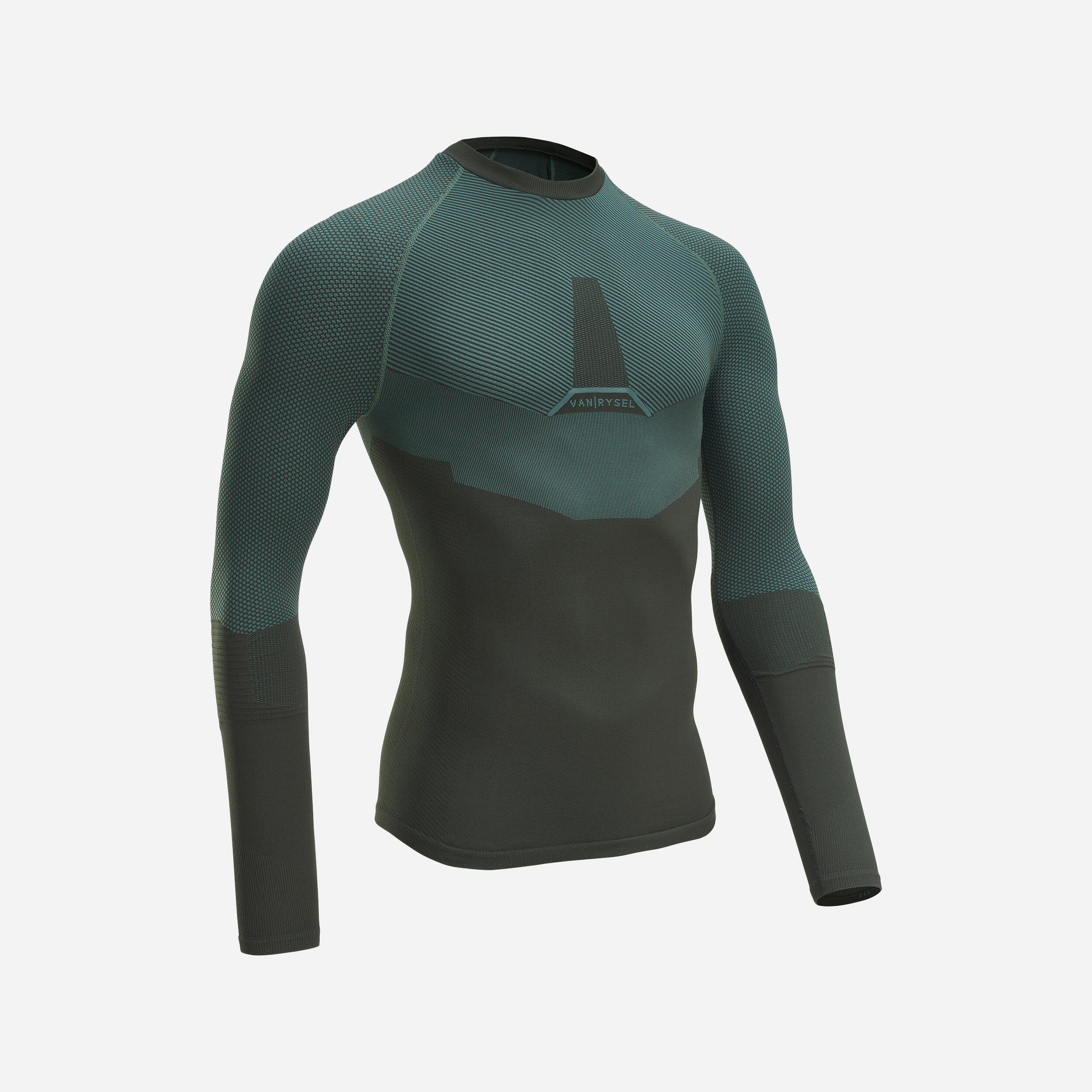 Road Cycling Base Layer Training - Khaki 1/6