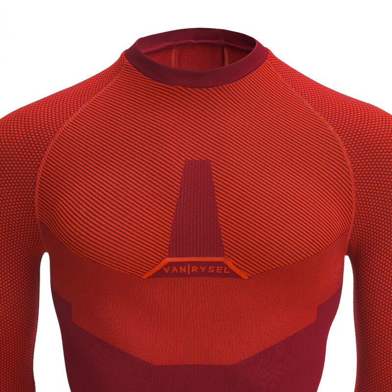 Maglia termica ciclismo uomo ENDURANCE bordeaux