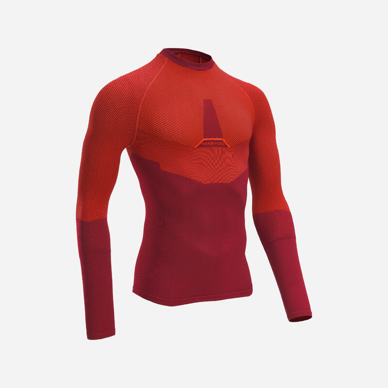 Maglia termica ciclismo uomo ENDURANCE bordeaux