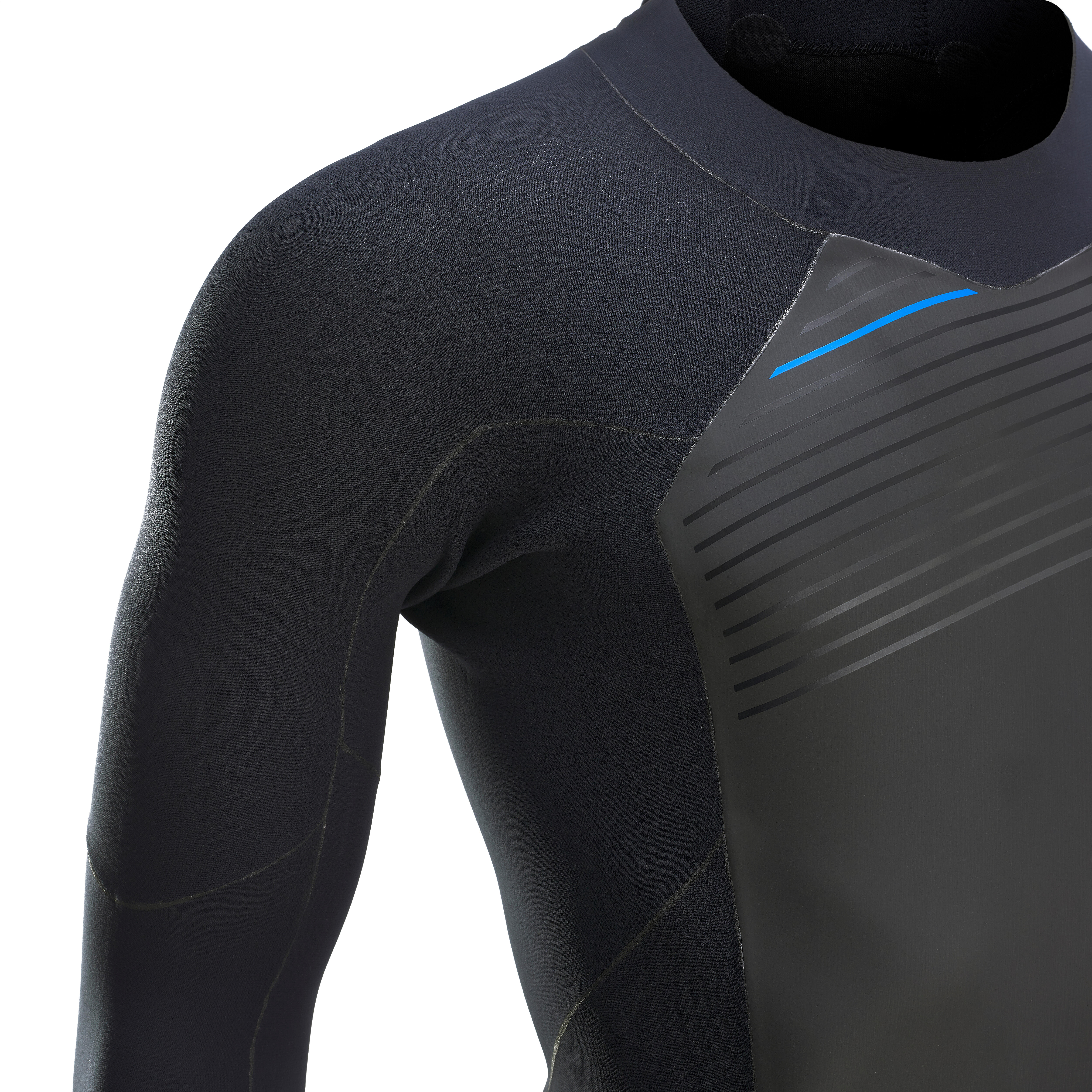 4 mm Men's Long Sleeves Triathlon Wetsuit - SD - VAN RYSEL