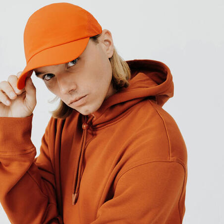 Casquette running Homme Femme - KIPRUN Ajustable orange