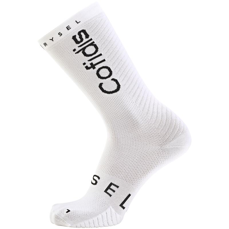 CALCETINES CICLISMO CARRETERA RÉPLICA COFIDIS BLANCOS