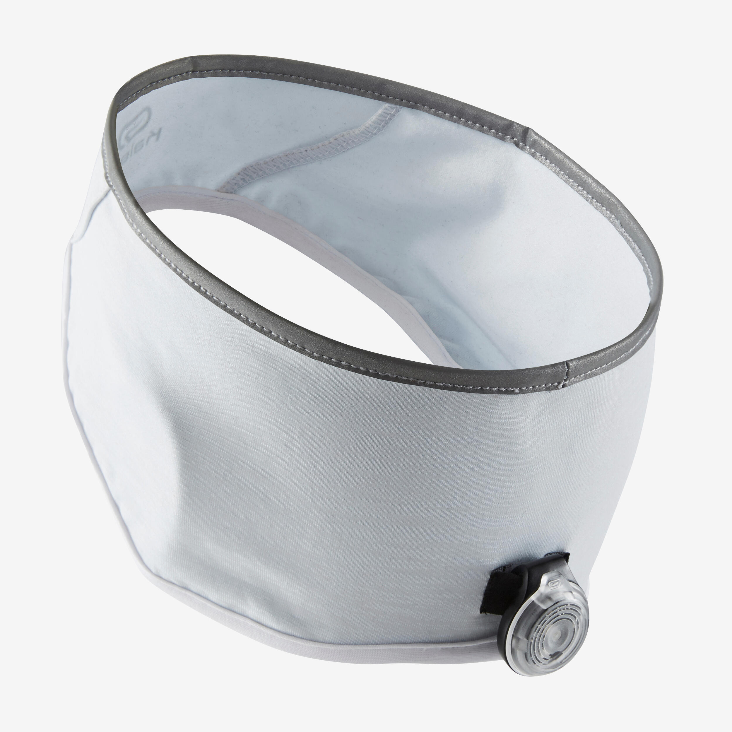 KIPRUN Warm+ Unisex Warm Running Headband - light grey