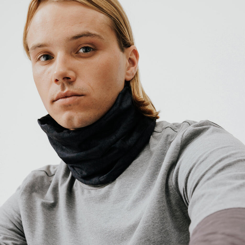 Kalenji headband
πολλαπλων χρησεων γκρι/μαυρο σχεδιο