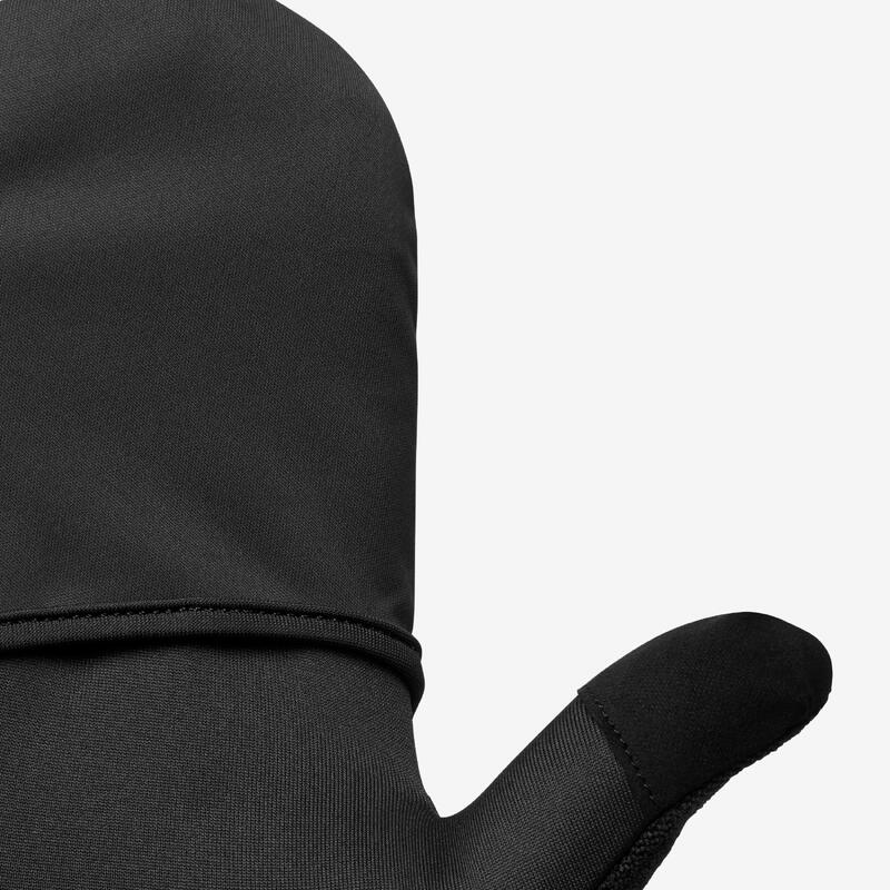 Gants de running adulte - KIPRUN Evolutiv V2 noir