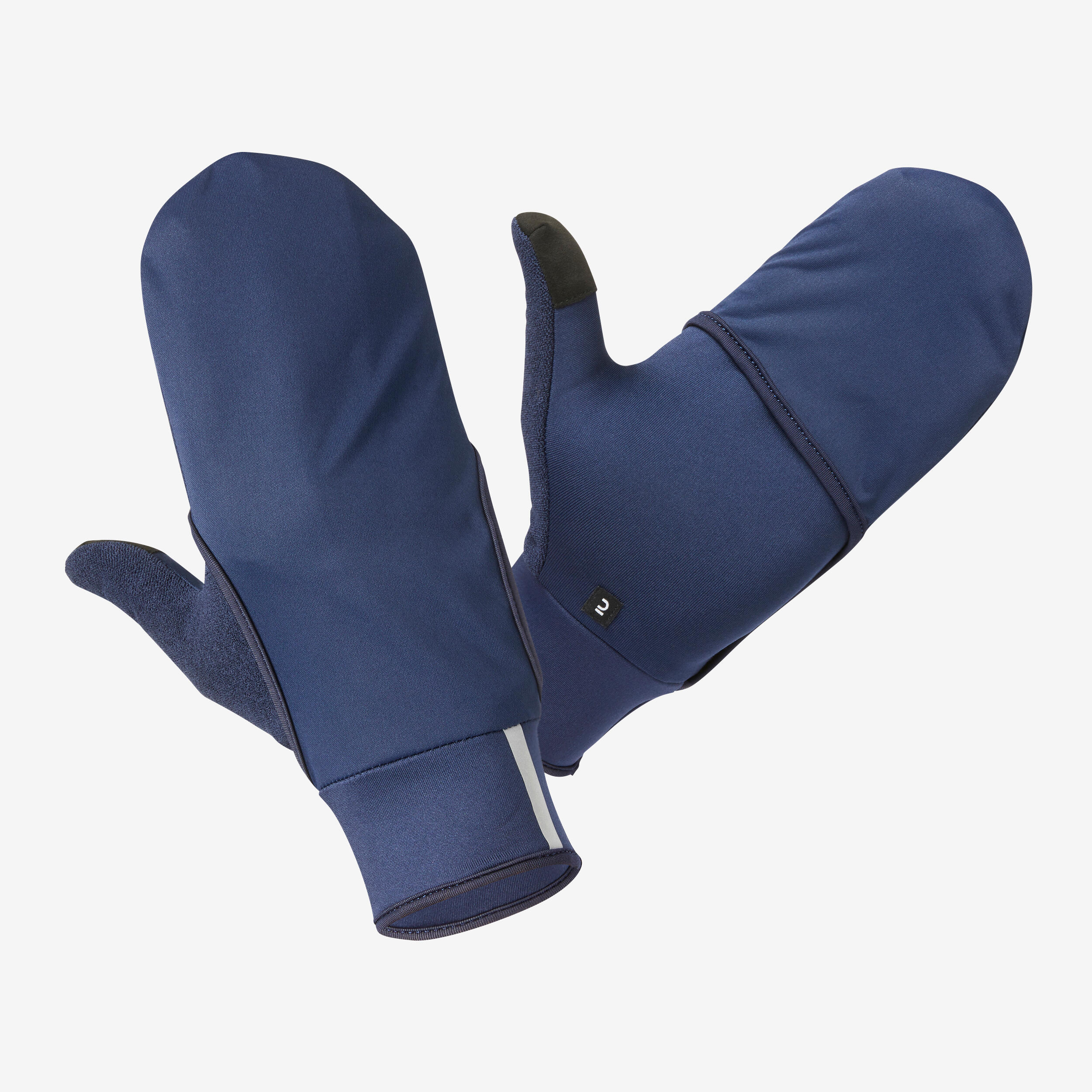 KIPRUN Men's Women's KIPRUN Evolutiv V2 running gloves - navy blue