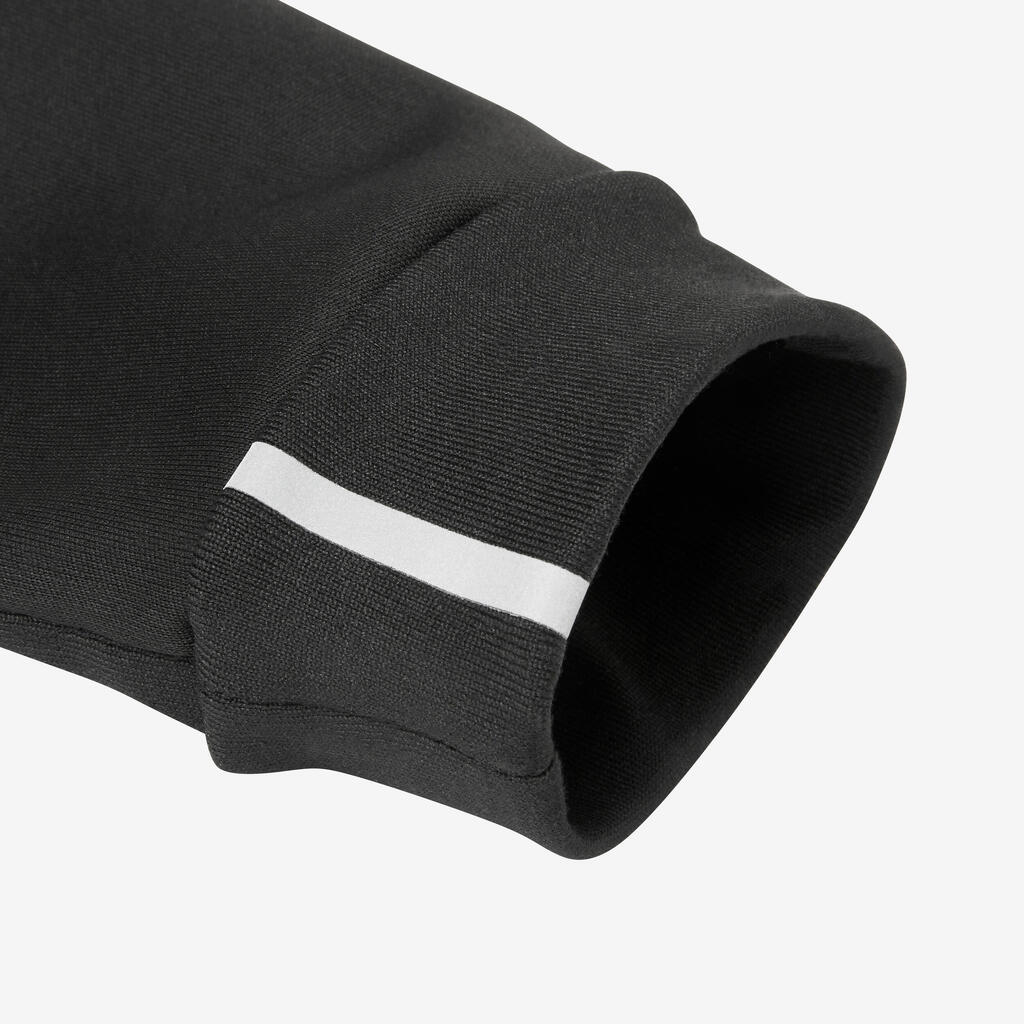 Pánske/dámske dotykové bežecké rukavice Kiprun Warm+ 500 V2 čierne