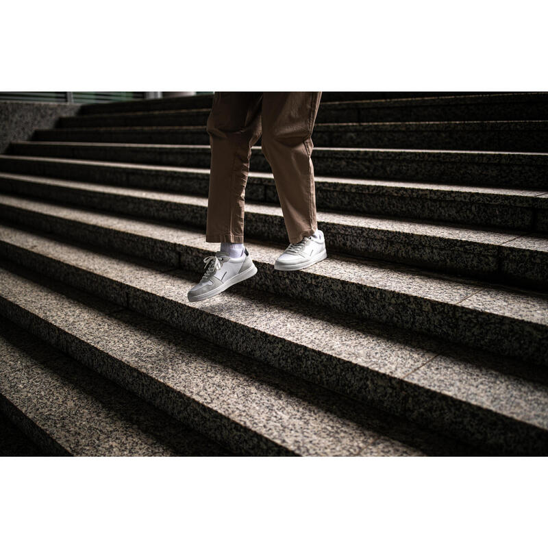 Heren sneakers van leer Walk Protect wit