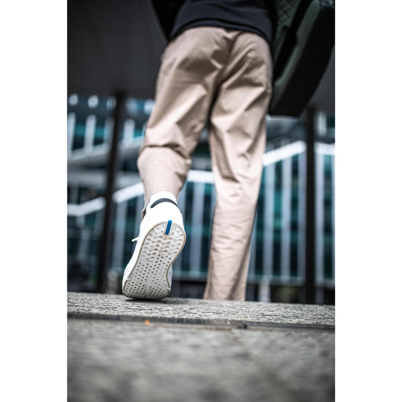 Heren sneakers van leer Walk Protect wit