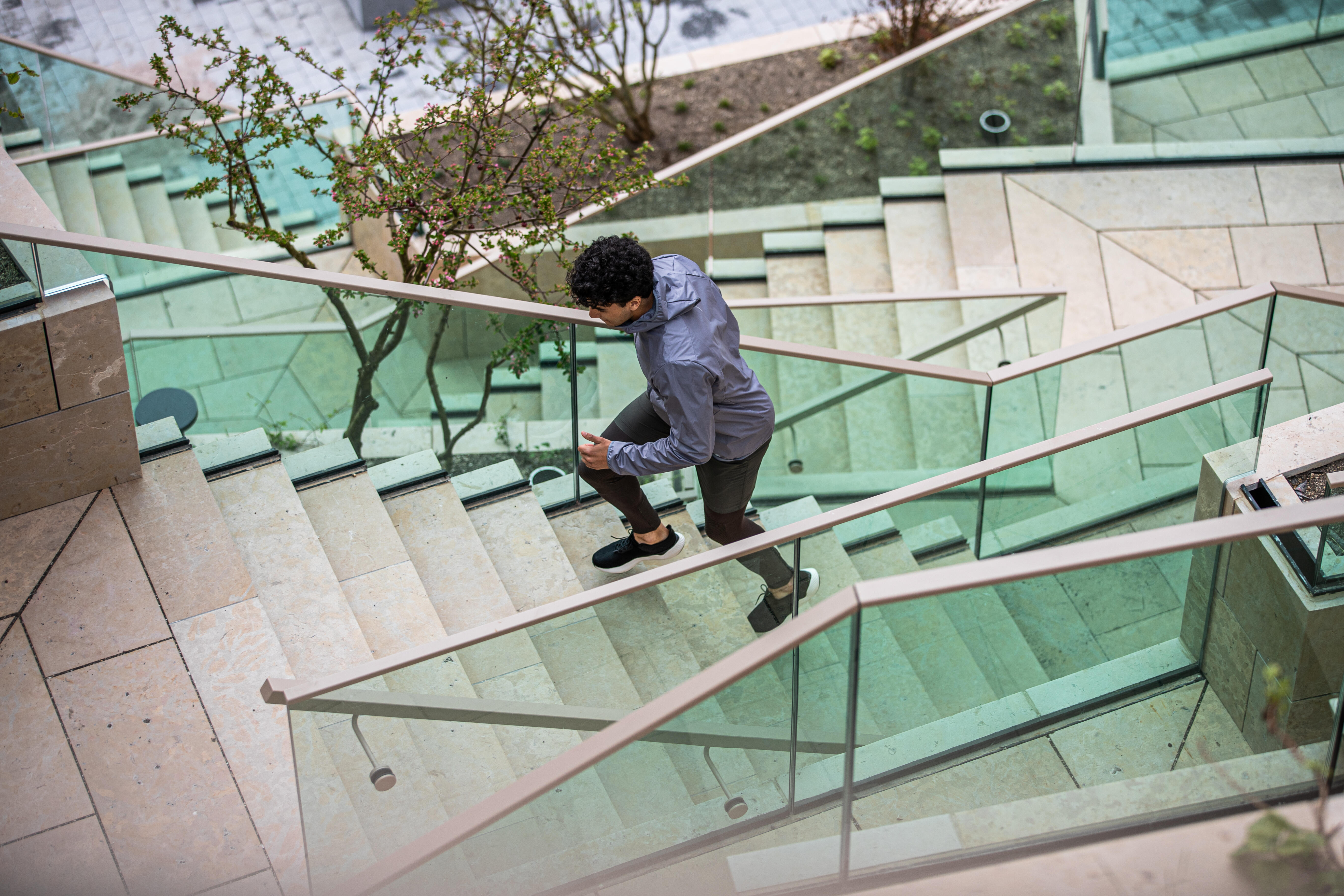 Men's Running Rain Jacket - Run Rain Grey - KIPRUN