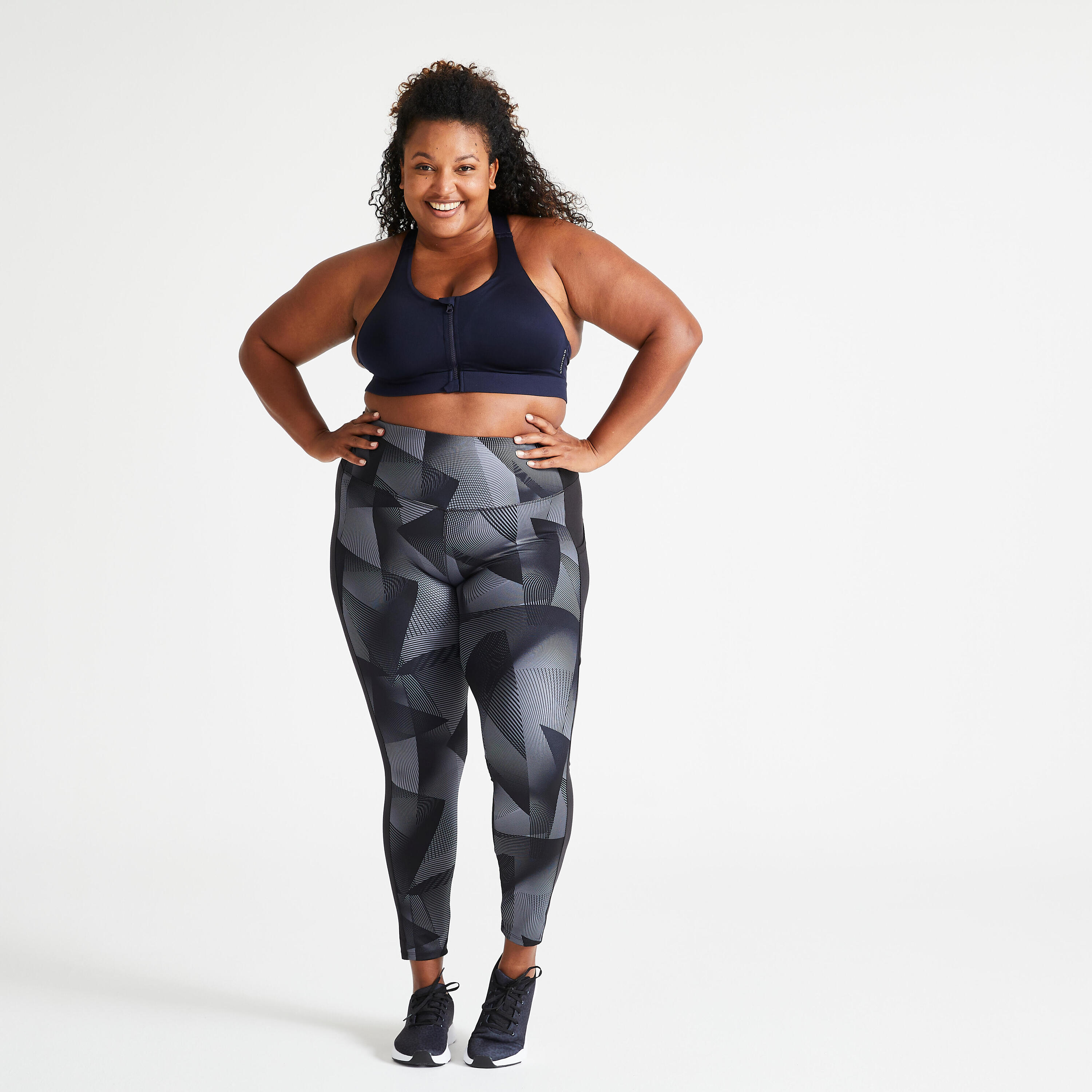 Nike Women's Plus Size Sculpt Victory Leggings Black Size Extra Large