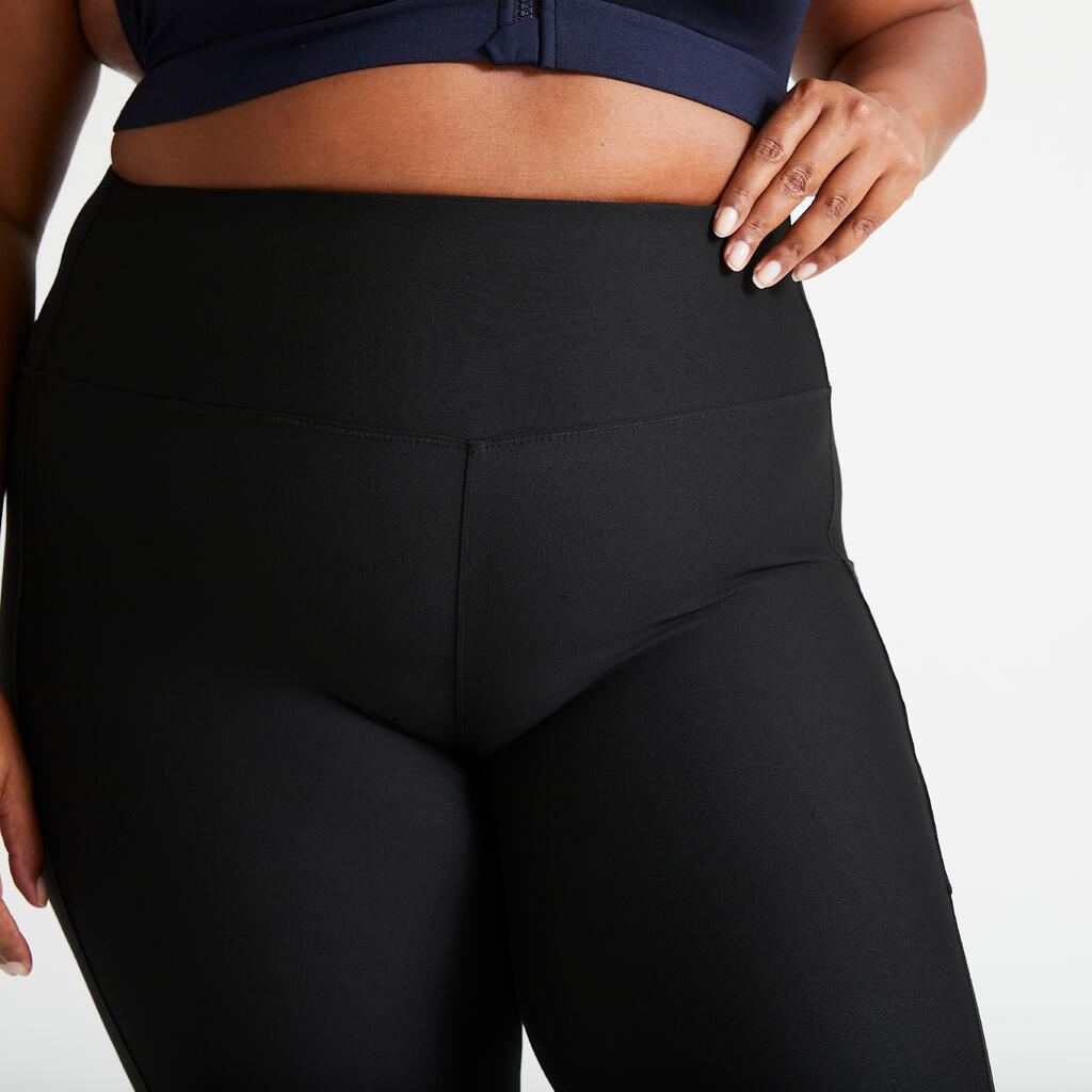 7/8 Fitness Leggings with Phone Pocket (Plus Size)