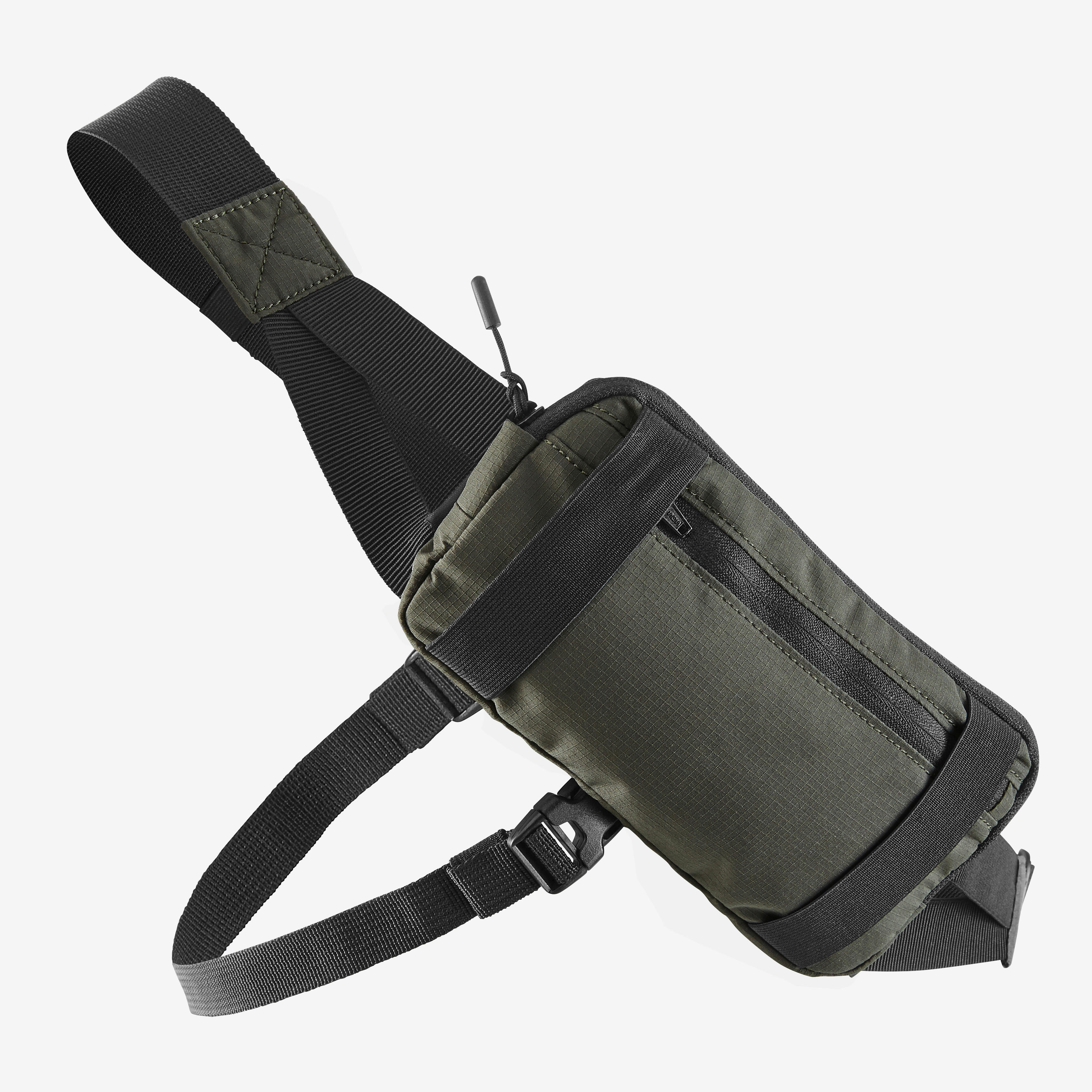 Men Women 2 position Kiprun 0.5 L Running Bag black
