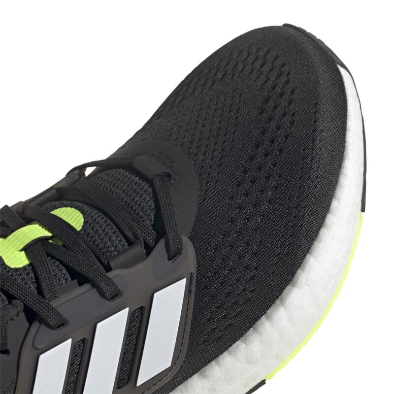 CHAUSSURES DE RUNNING HOMME ADIDAS PUREBOOST H NOIR JAUNE