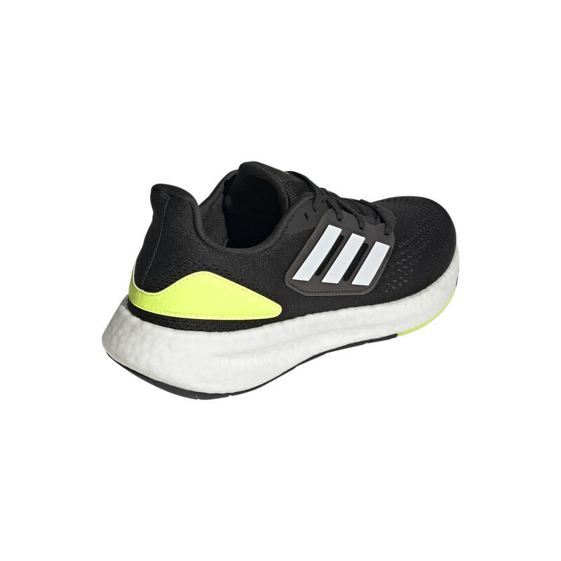 Scarpe running uomo Adidas PUREBOOST nero-giallo