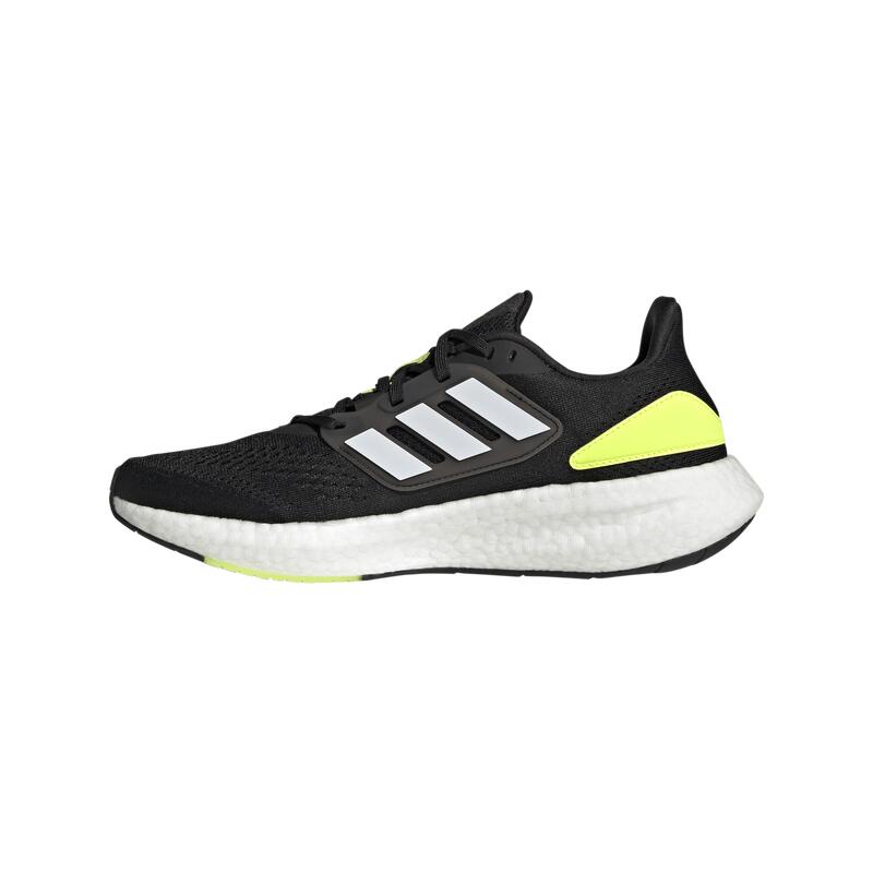 CHAUSSURES DE RUNNING HOMME ADIDAS PUREBOOST H NOIR JAUNE