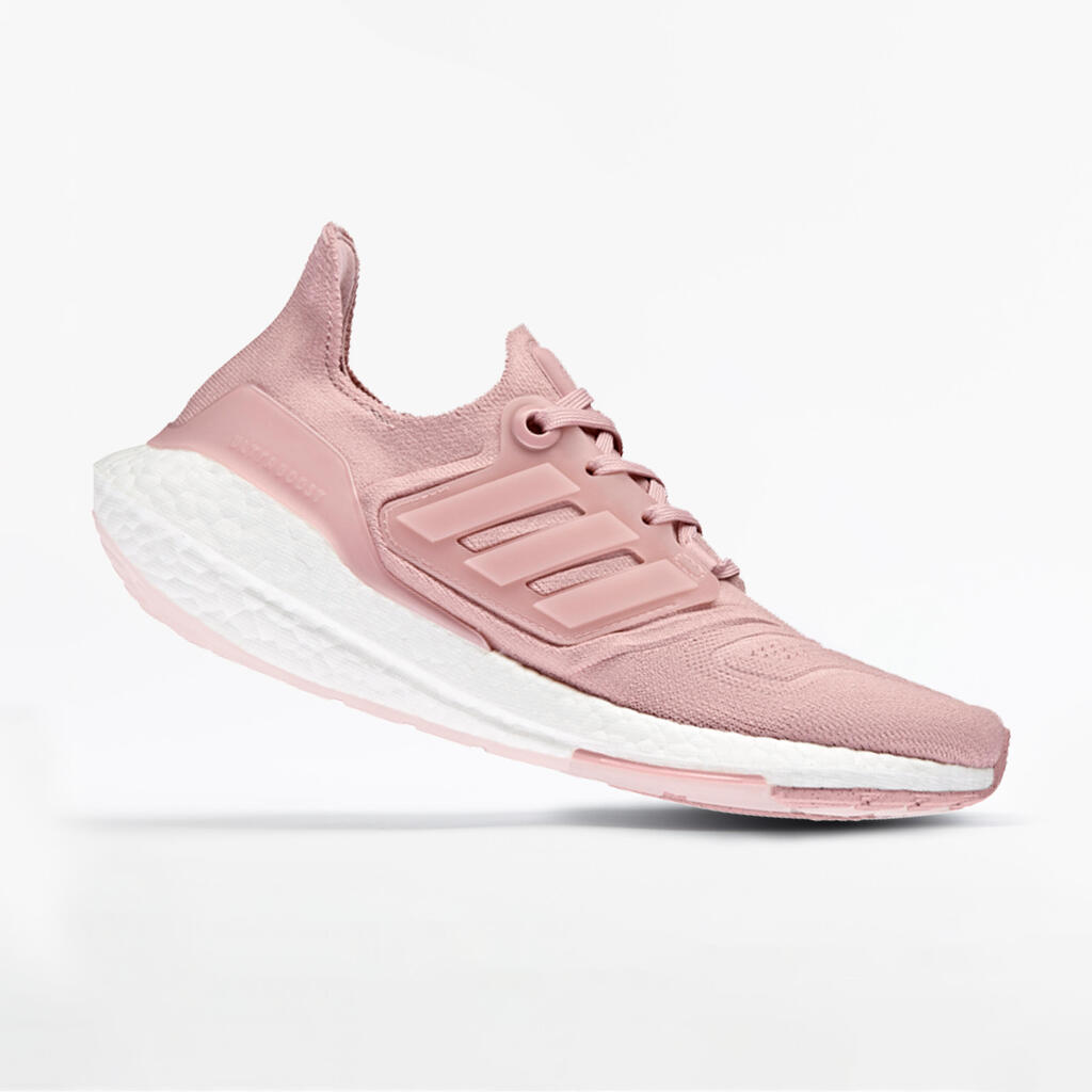 Moteriški bėgimo bateliai „Adidas Ultraboost 22“, balta, rožinė