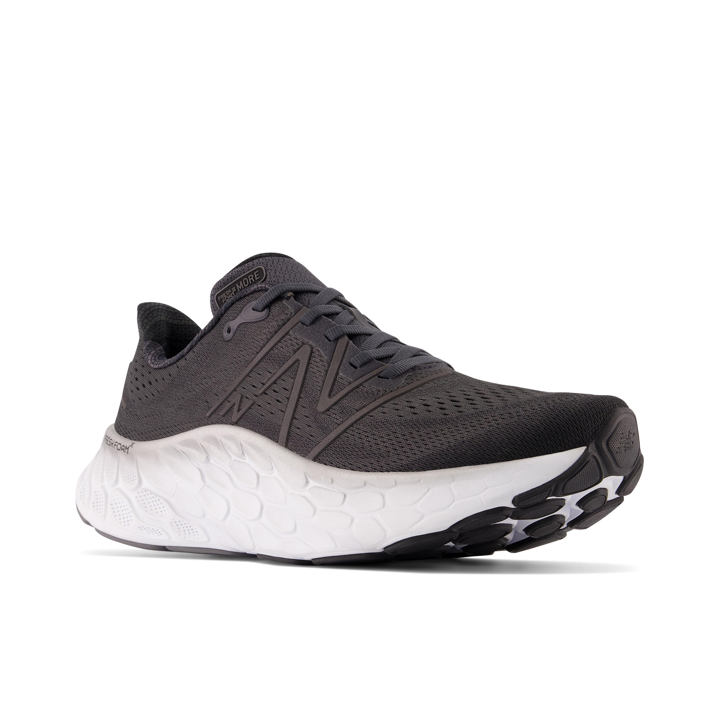 MEN'S RUNNING SHOES NEW BALANCE MORE V4 - WHITE GREY 2/5