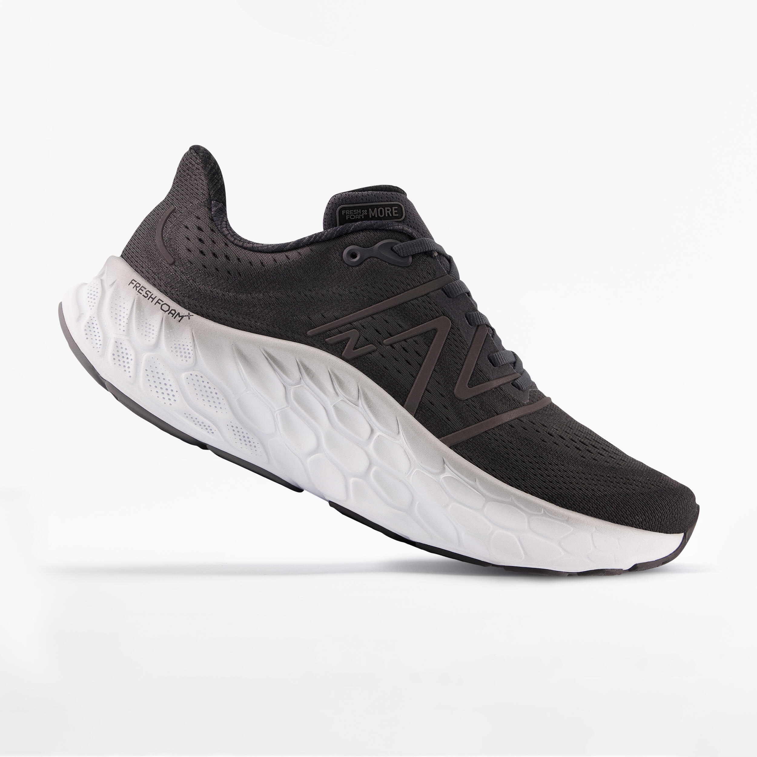 MEN'S RUNNING SHOES NEW BALANCE MORE V4 - WHITE GREY 1/5