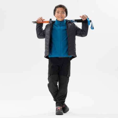 Kids' Fleece Hiking Jacket MH150 7-15 Years - Blue
