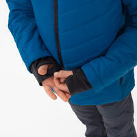 Plava dečja jakna za planinarenje HYBRID (od 7 do 15 godina)