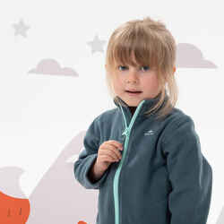 Kids' Hiking Fleece Jacket MH150 2-6 Years - Grey