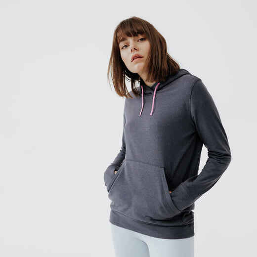 
      500 women's running hoodie - dark grey
  