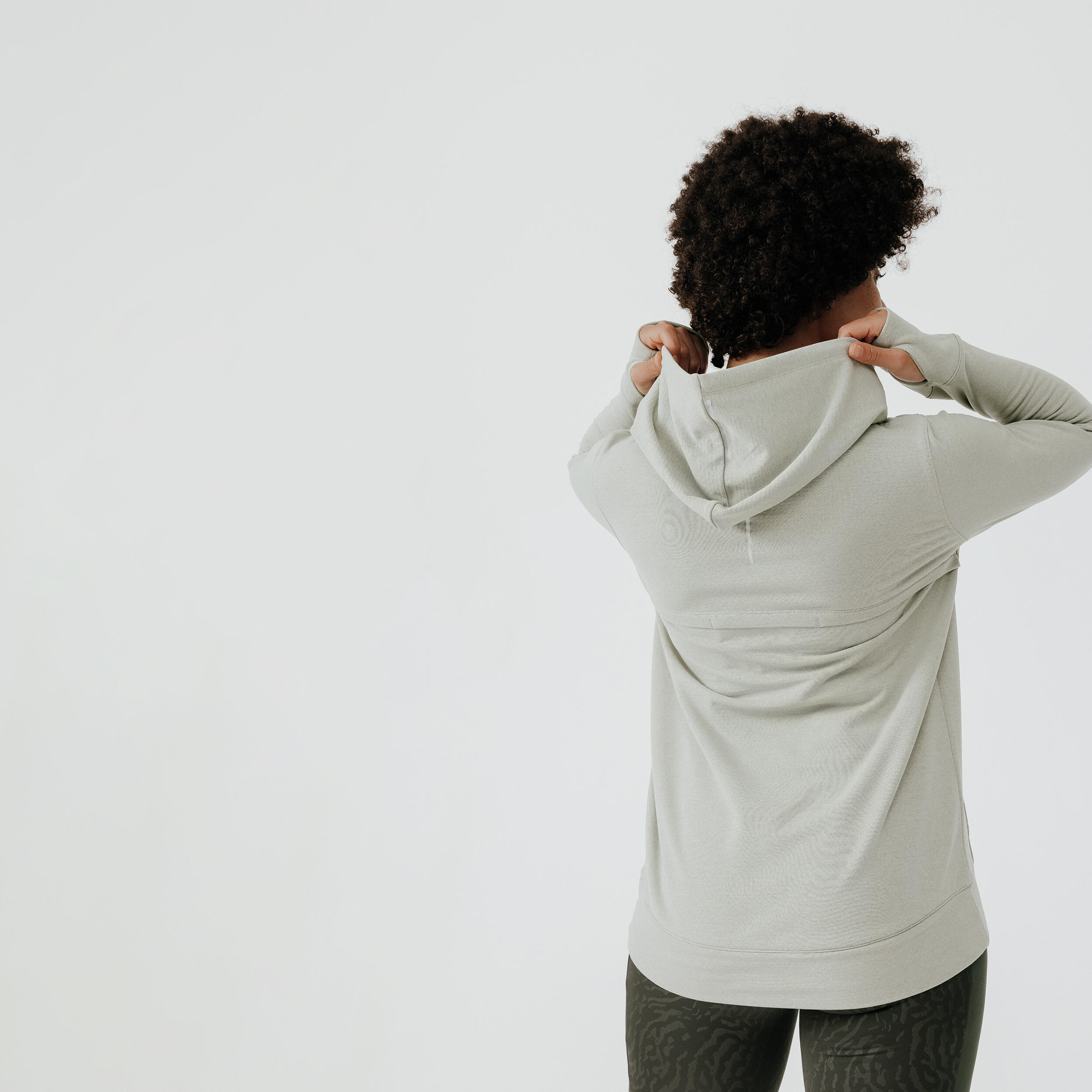 Sweat à discount capuche femme decathlon