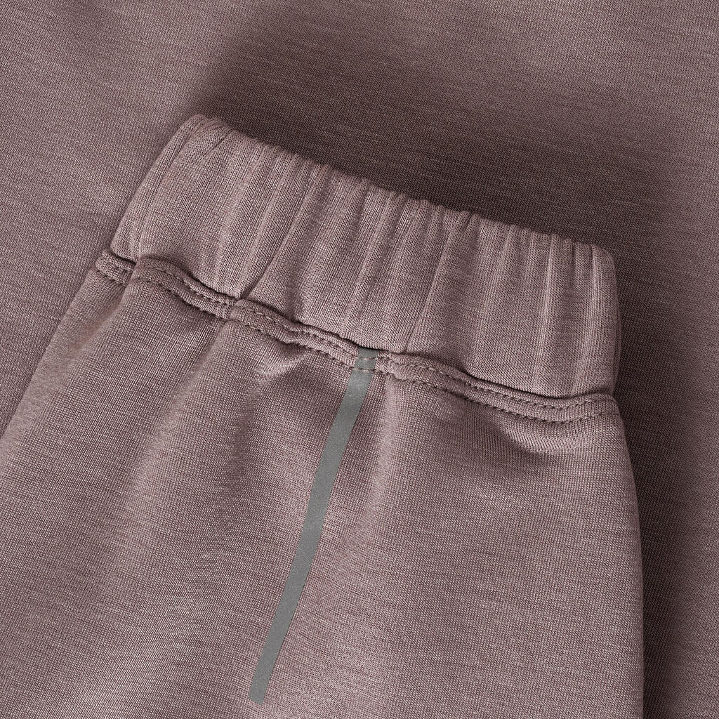 PANTALONE ZA TRČANJE/DŽOGING 500 ŽENSKE TOPLE - CRNE