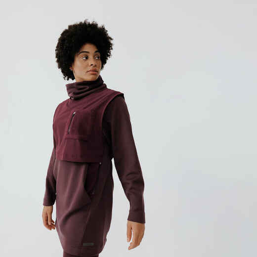 
      Moteriškas ilgas bėgimo sportinis megztinis „Warm+“, ruda
  