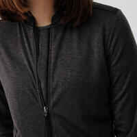 Women's breathable running jacket Dry - black