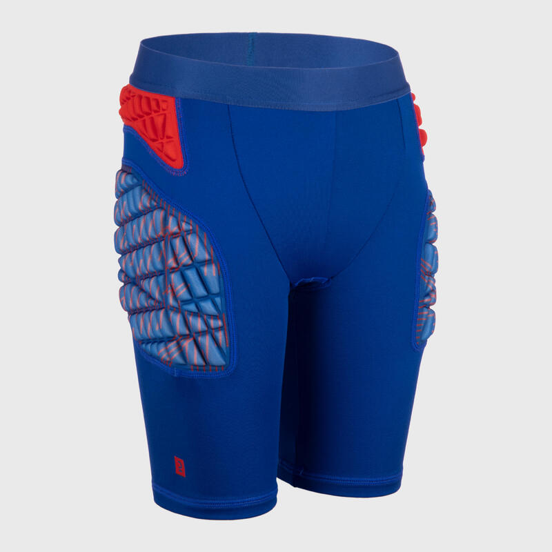 Pantalón Corto de Protección de Rugby Offload R500 niños