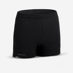 Short de rugby Enfant - R500 noir