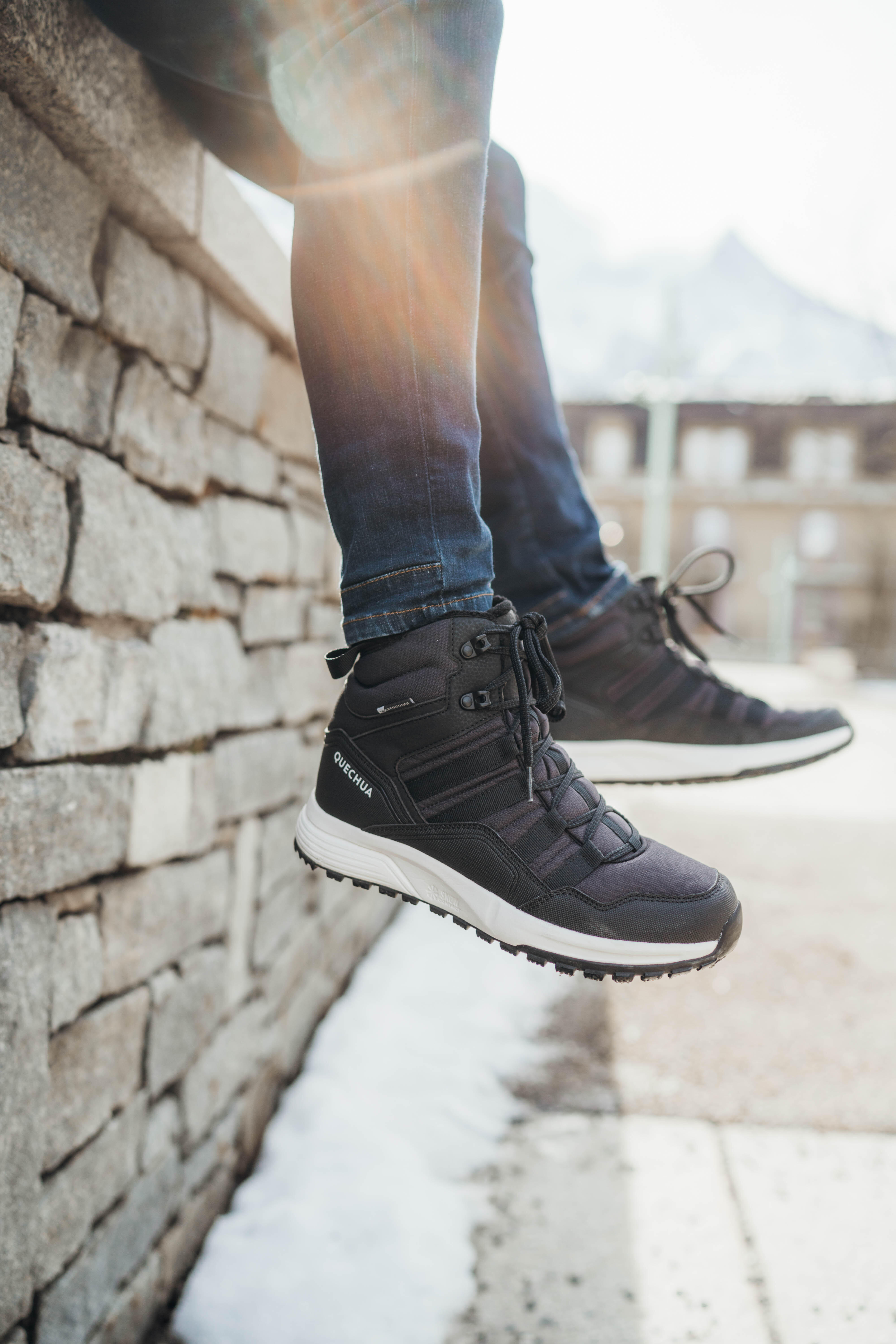Men’s Waterproof Winter Boots – SH 500 Mid - QUECHUA