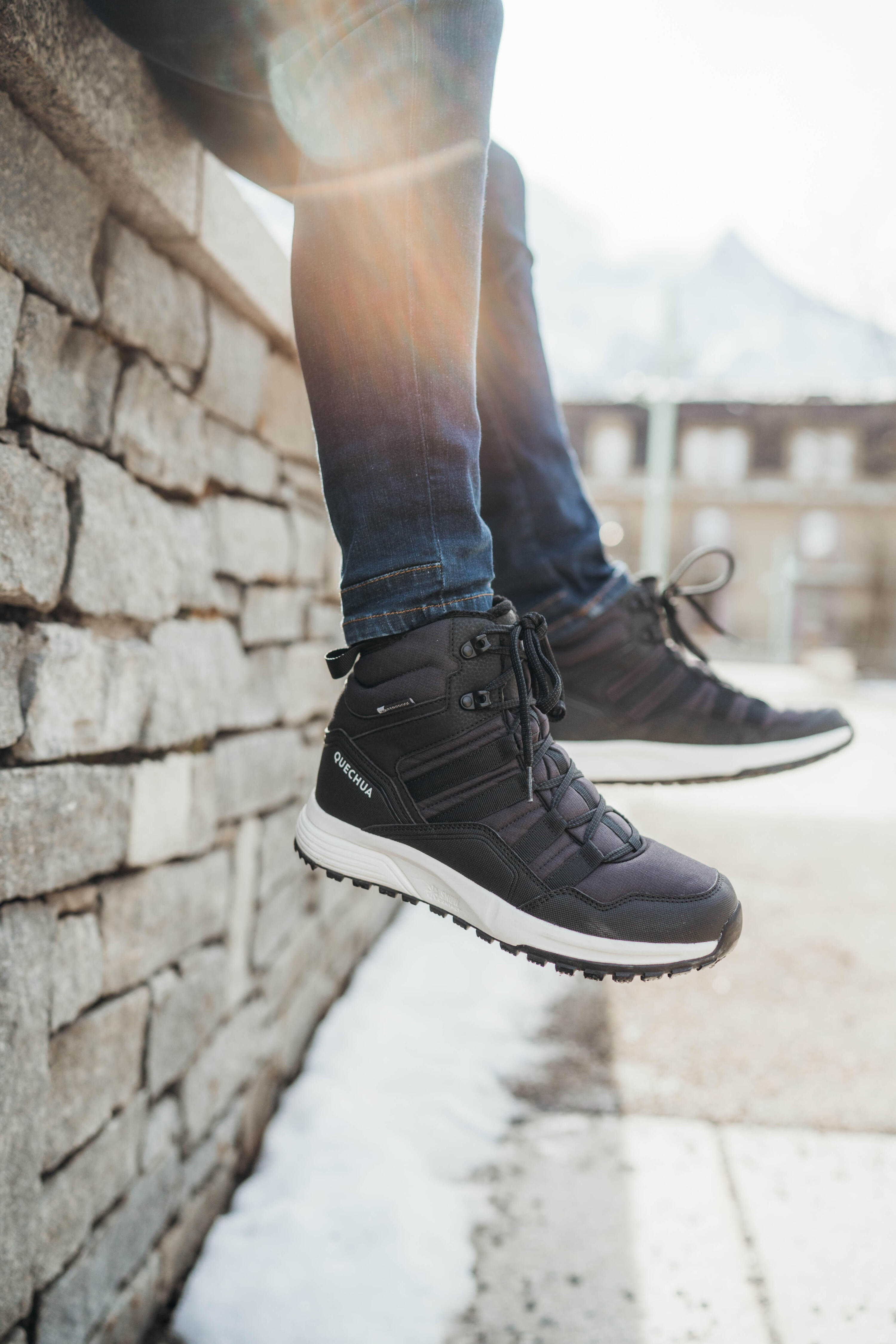 Bottes d’hiver imperméables homme, NH 500 Mid 7/16