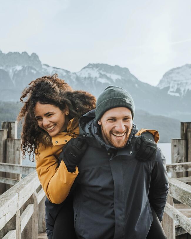 PARKA DE RANDONNÉE HIVER IMPERMÉABLE HOMME - SH500 -10°C