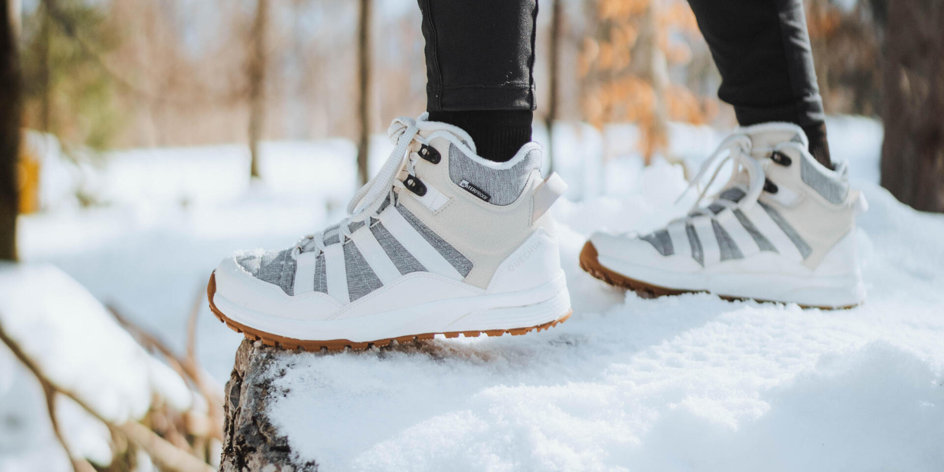 quechua snow hiking shoes