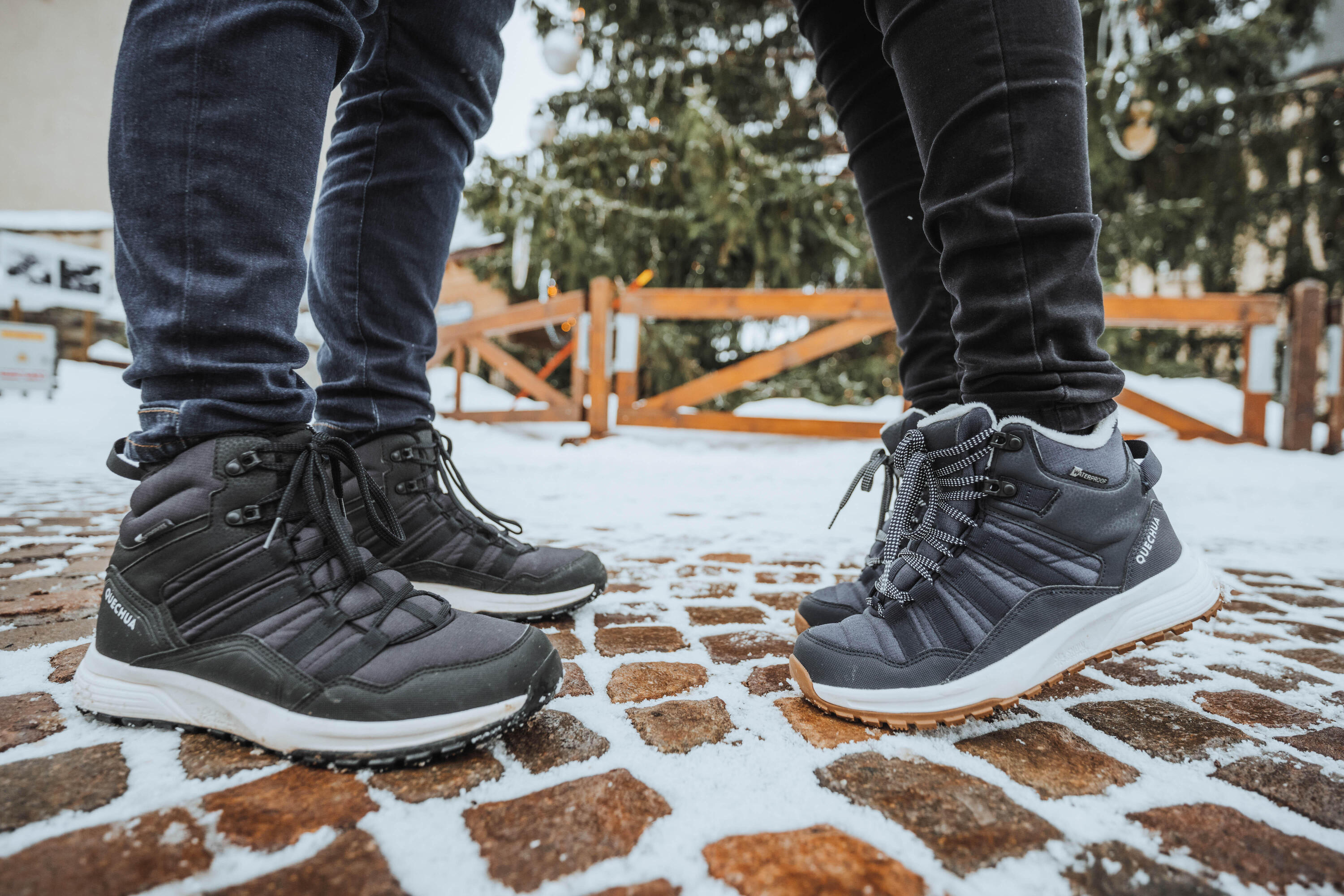 Bottes d’hiver imperméables homme, NH 500 Mid 11/16