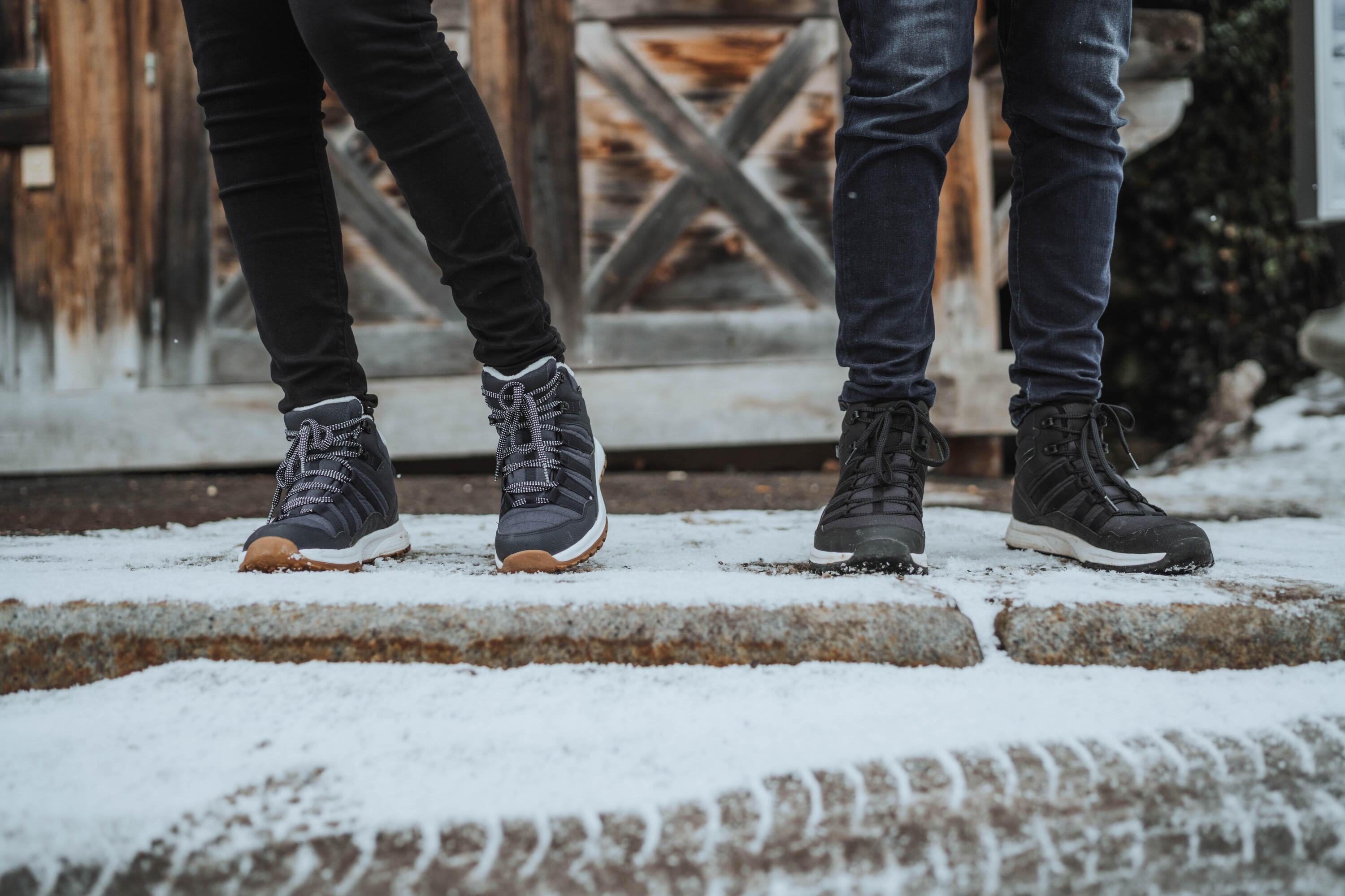 Bottes d’hiver imperméables homme, NH 500 Mid 10/16