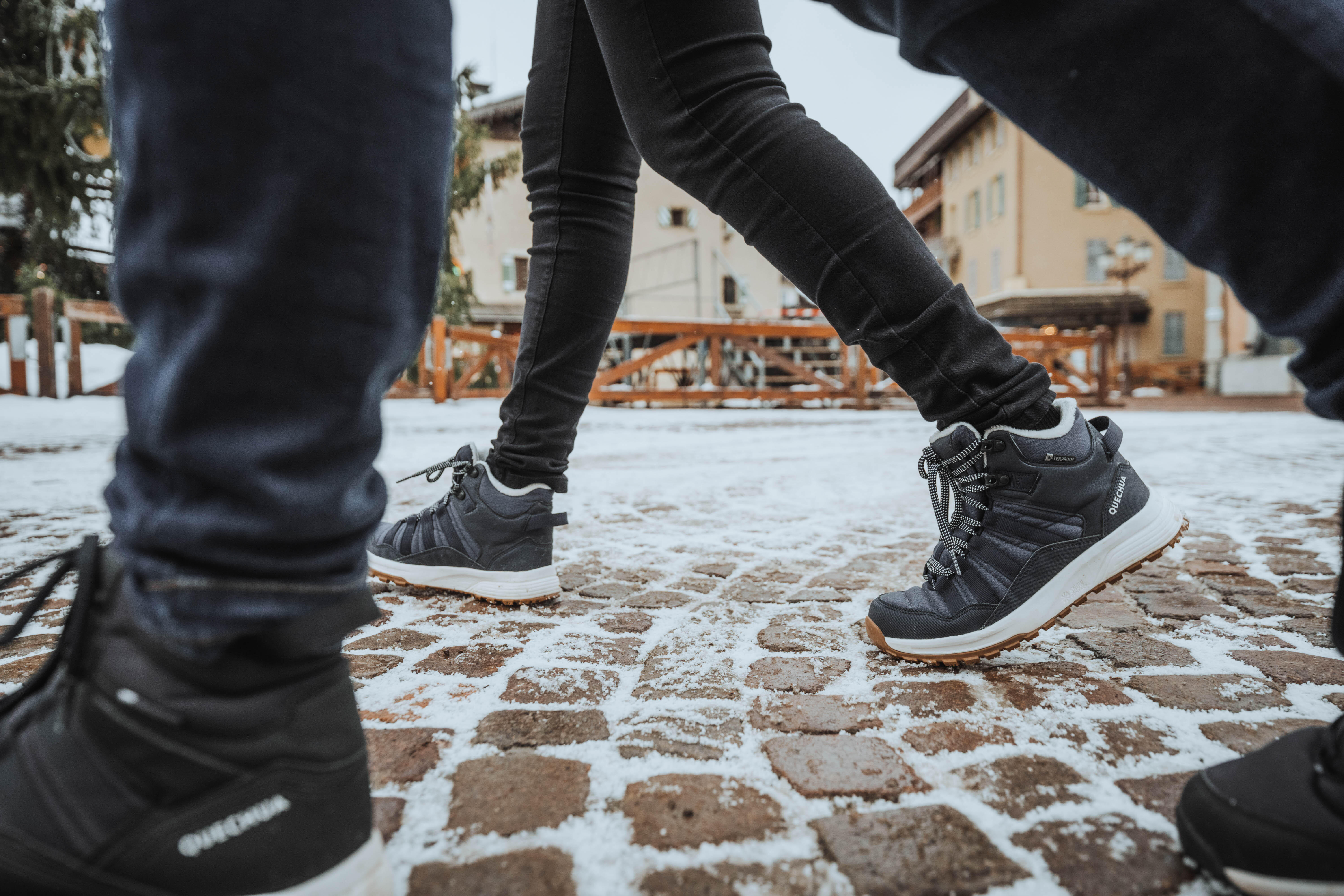 Women’s Winter Boots - SH 500 Grey - QUECHUA