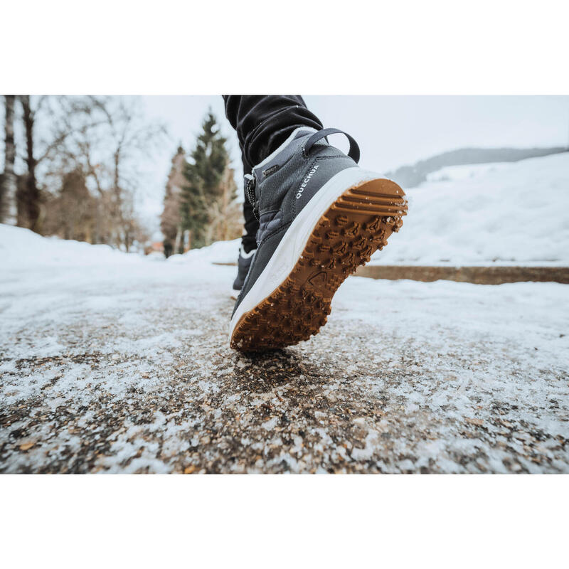 Scarpe calde e impermeabili da escursione neve donna SH500 MID 