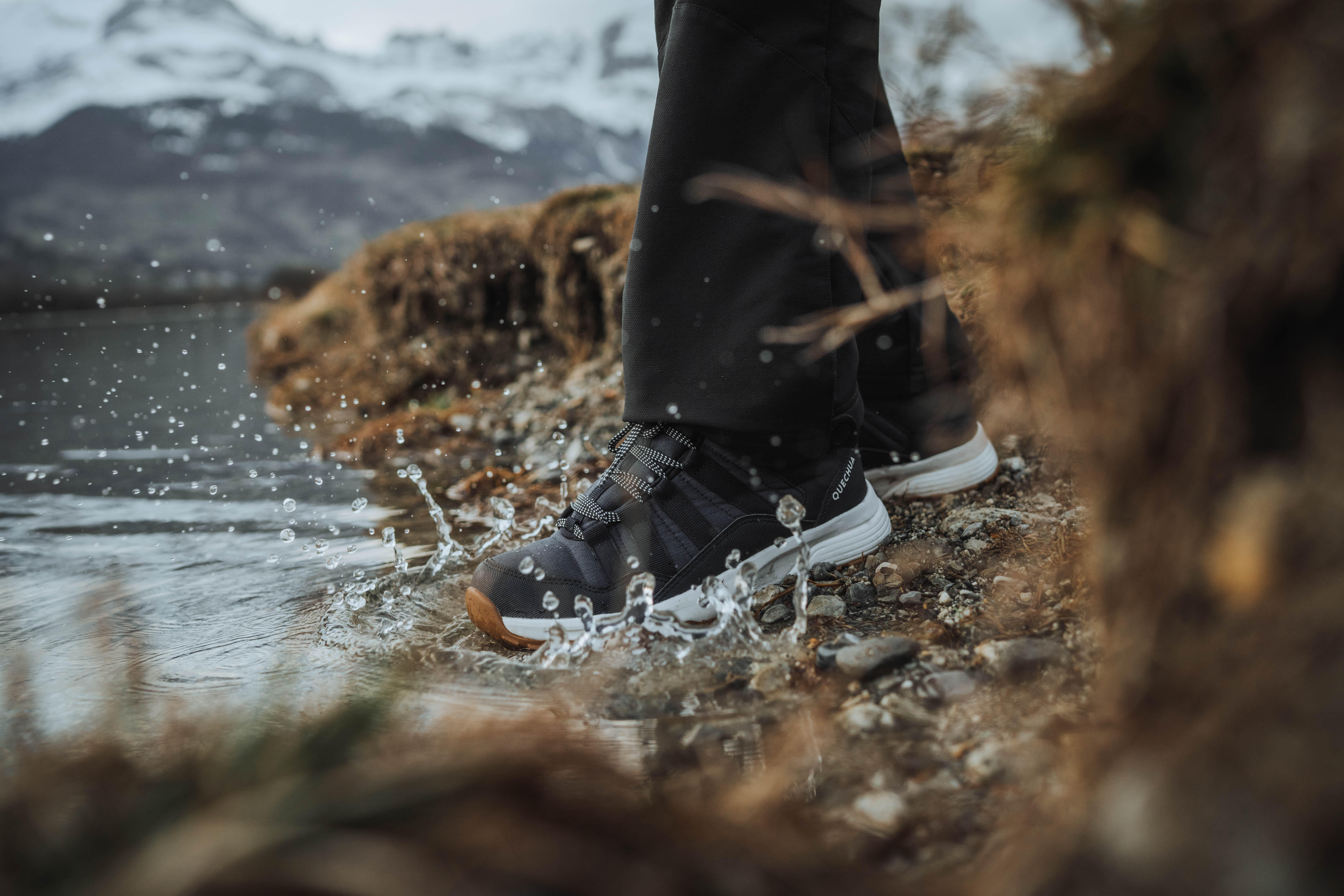 decathlon snow hiking shoes