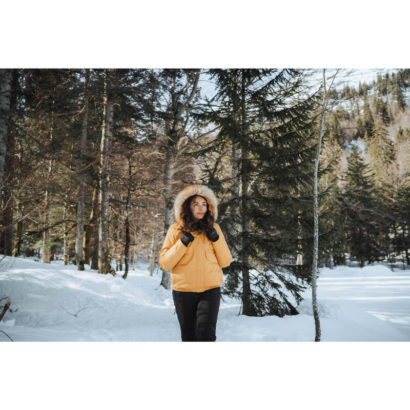 Waterdichte winterblouson voor wandelen dames SH500 -8°C