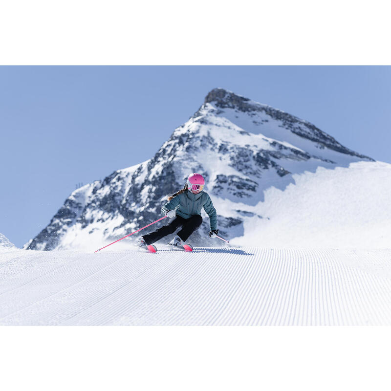 Yetişkin Kayak Kaskı - Pembe / Beyaz - PST 580