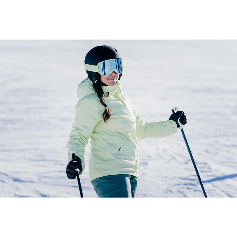 Pantalon de ski chaud femme 580 - vert