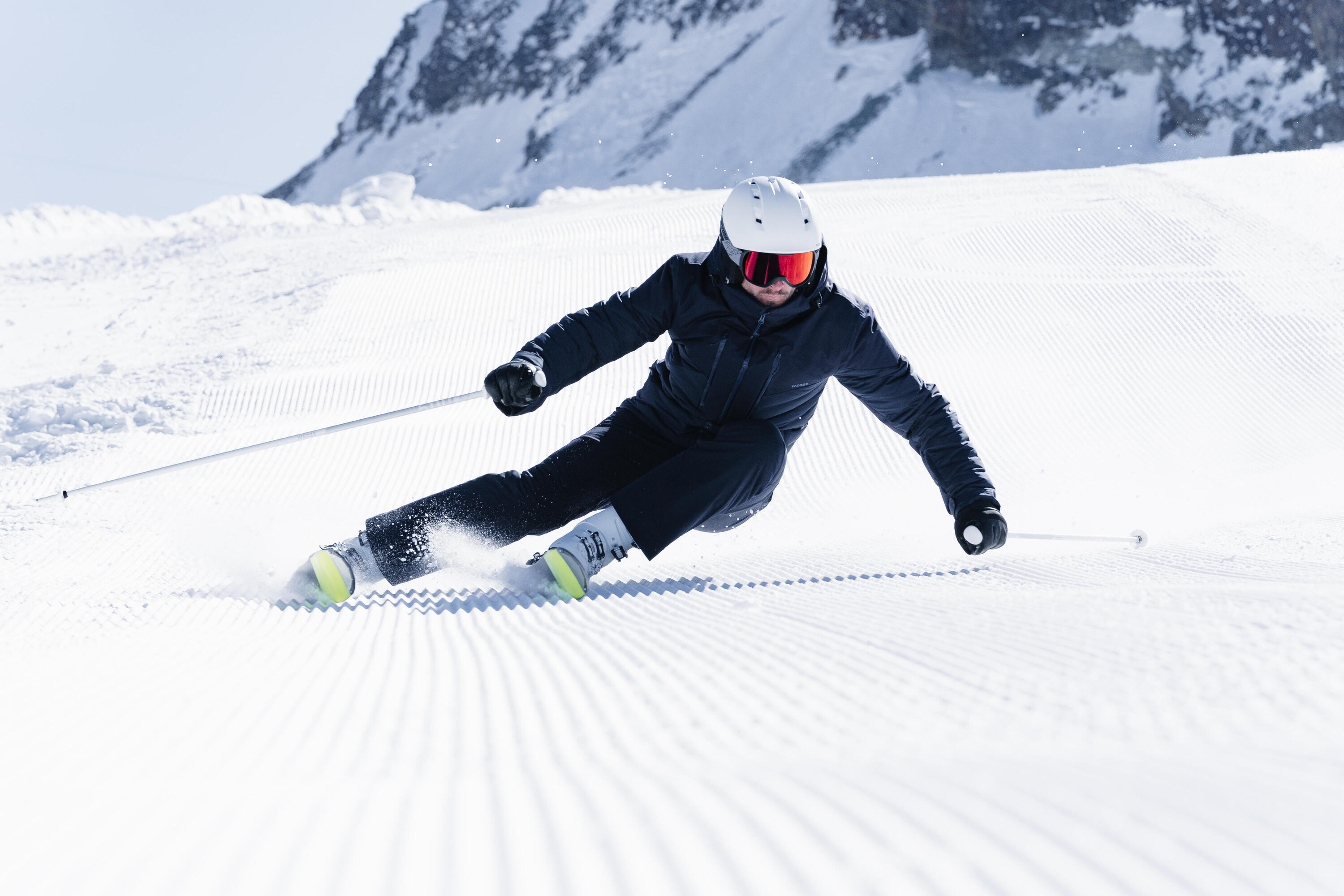 Manteau de duvet de ski homme – 900 noir 19/22