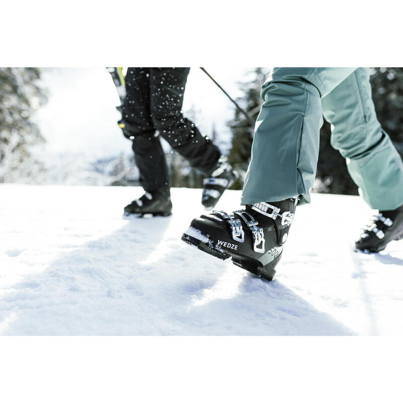 Kadın Kayak Ayakkabısı - Siyah / Beyaz - 500