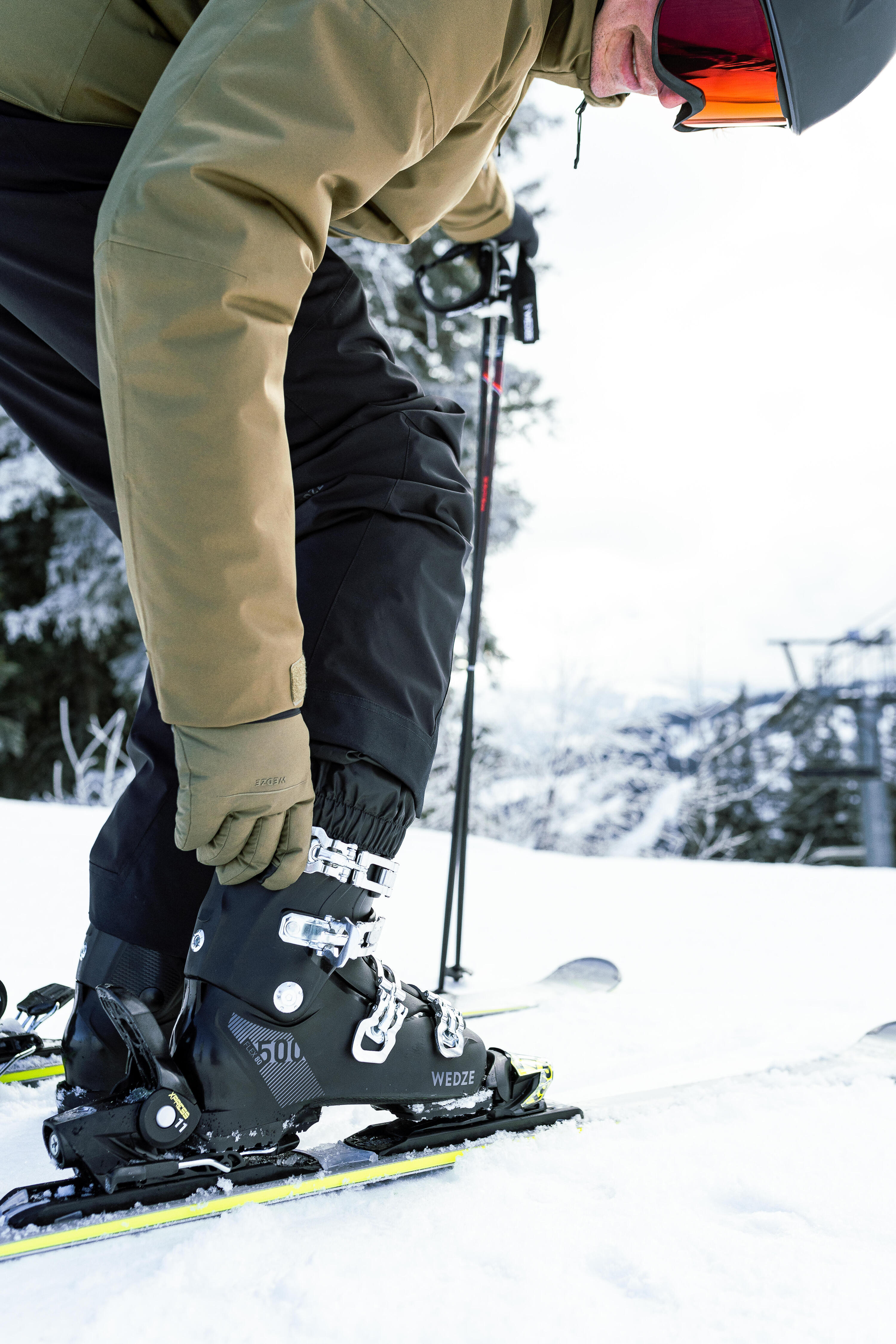 MEN’S SKI BOOTS - 500 2/14